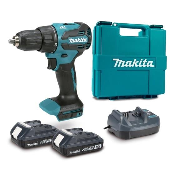 Darbeli MatkapMakita Maktap Akülü Darbeli 13MM 2Ah 18V (2Akü+Sarj+Canta)