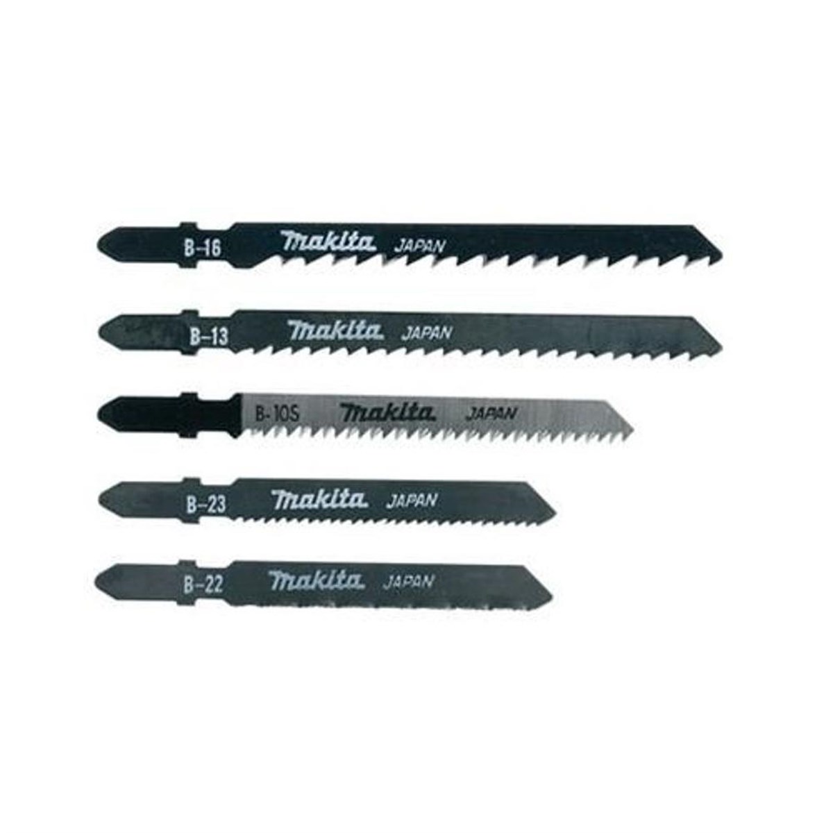 Dekupaj AksesuarlarıMakita Dekupaj Bıçağı Set T Tipi B:22-23-13-16-10