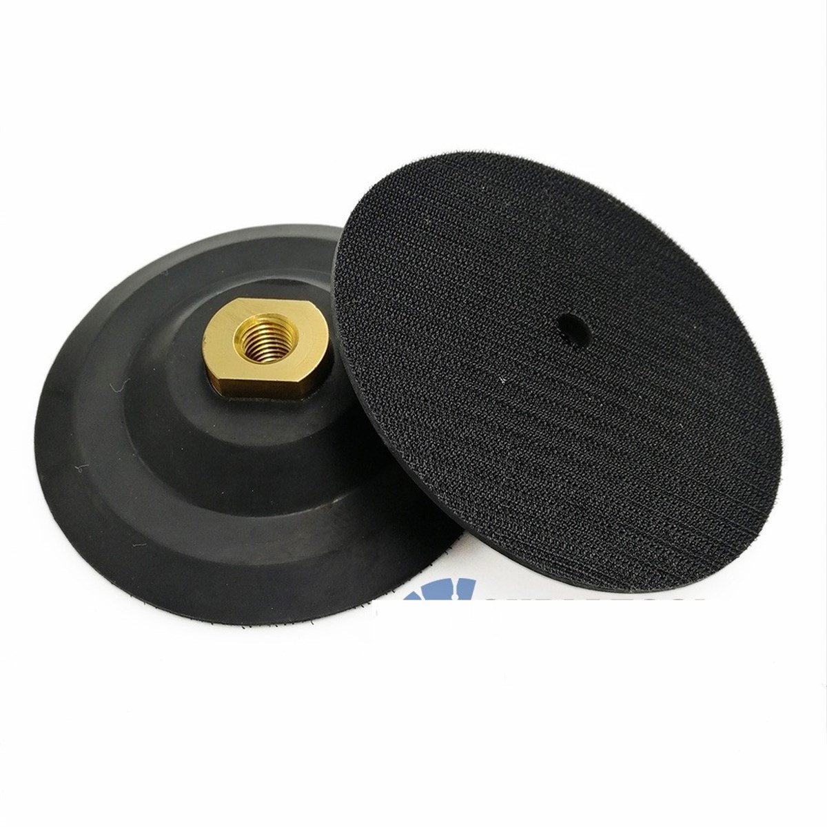 Disk ZımparaMax-DIA Disk Kaucuk Spirale Giren 100MM M14 Metal Flanşlı