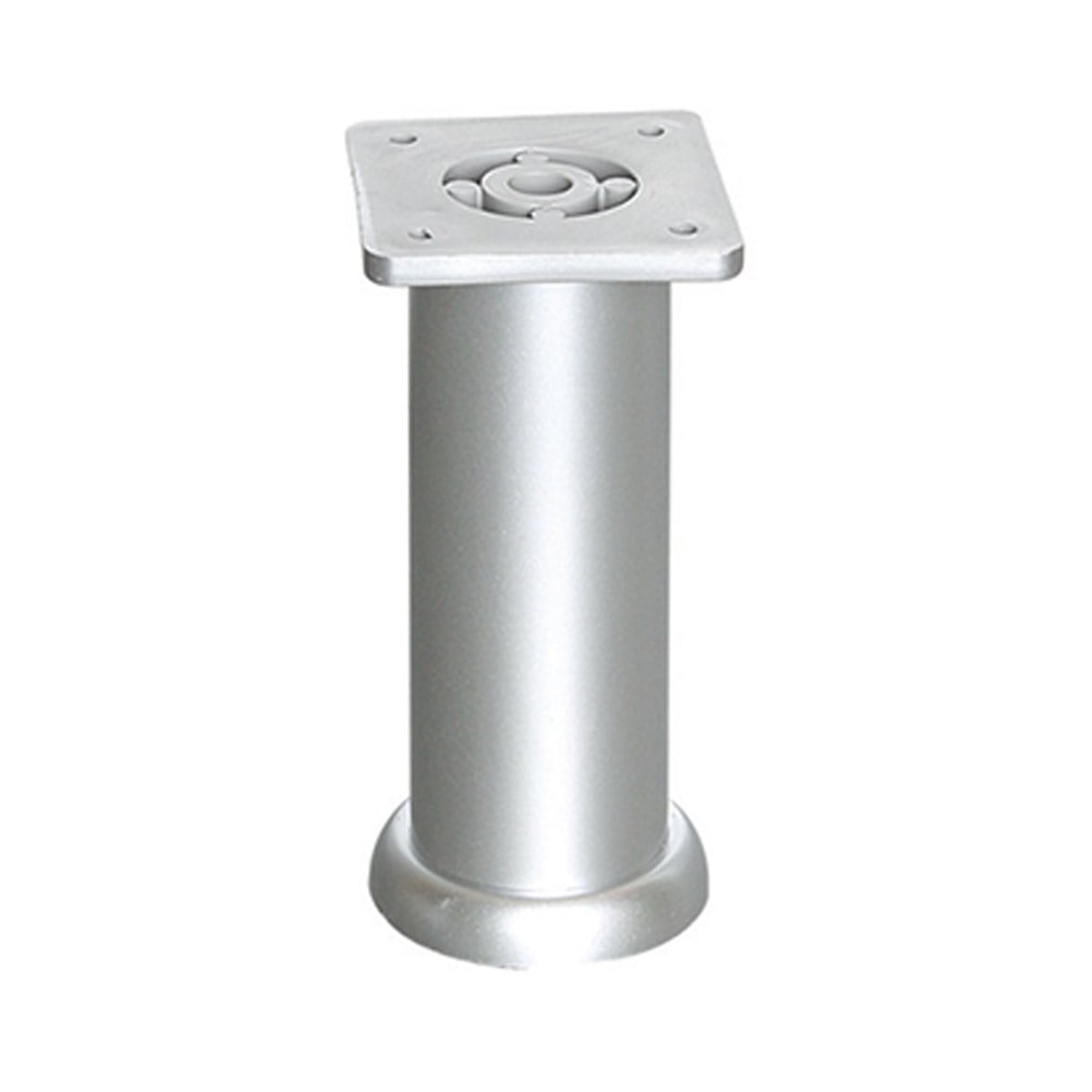 Dolap AksamlarıPlastik Yuvarlak Ayak Mat Krom /Krom Bingolu 40MM