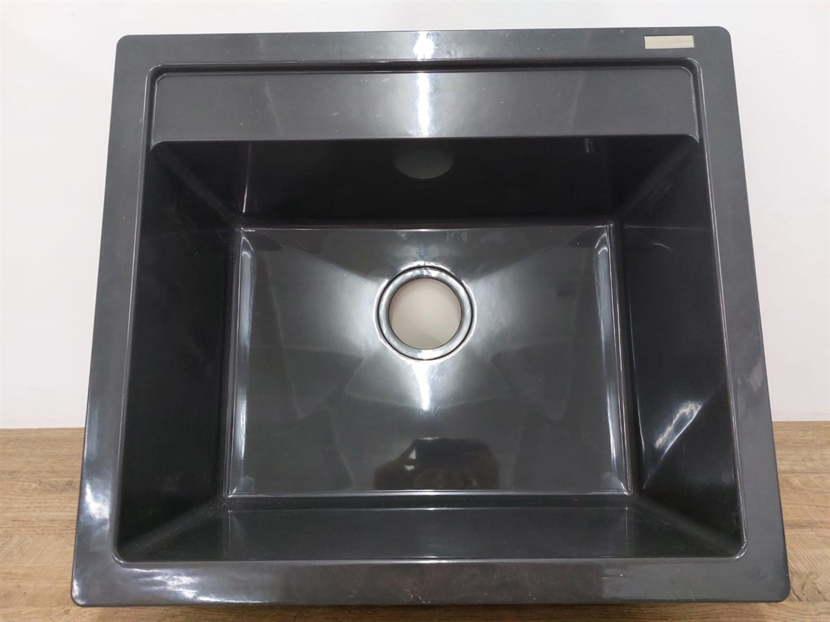Evye Kompozit Sirius Tek Göz Damlalıksız 51X58X21 Siyah