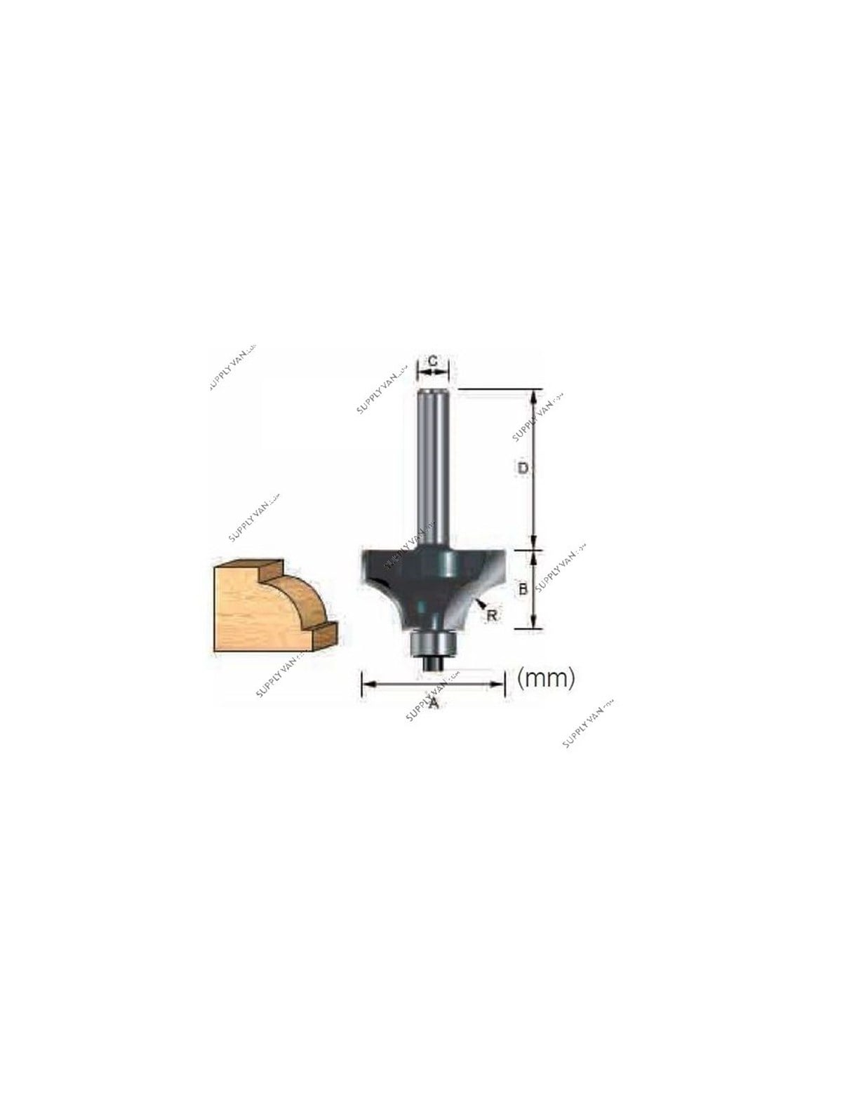 Freze UcuMakita Uç Freze Beading Bit 3026211