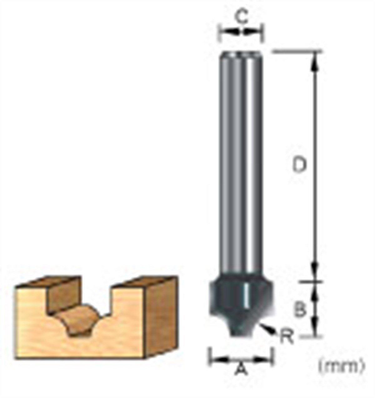 Freze UcuMakita Uç Freze Clas Panel Bit 211621