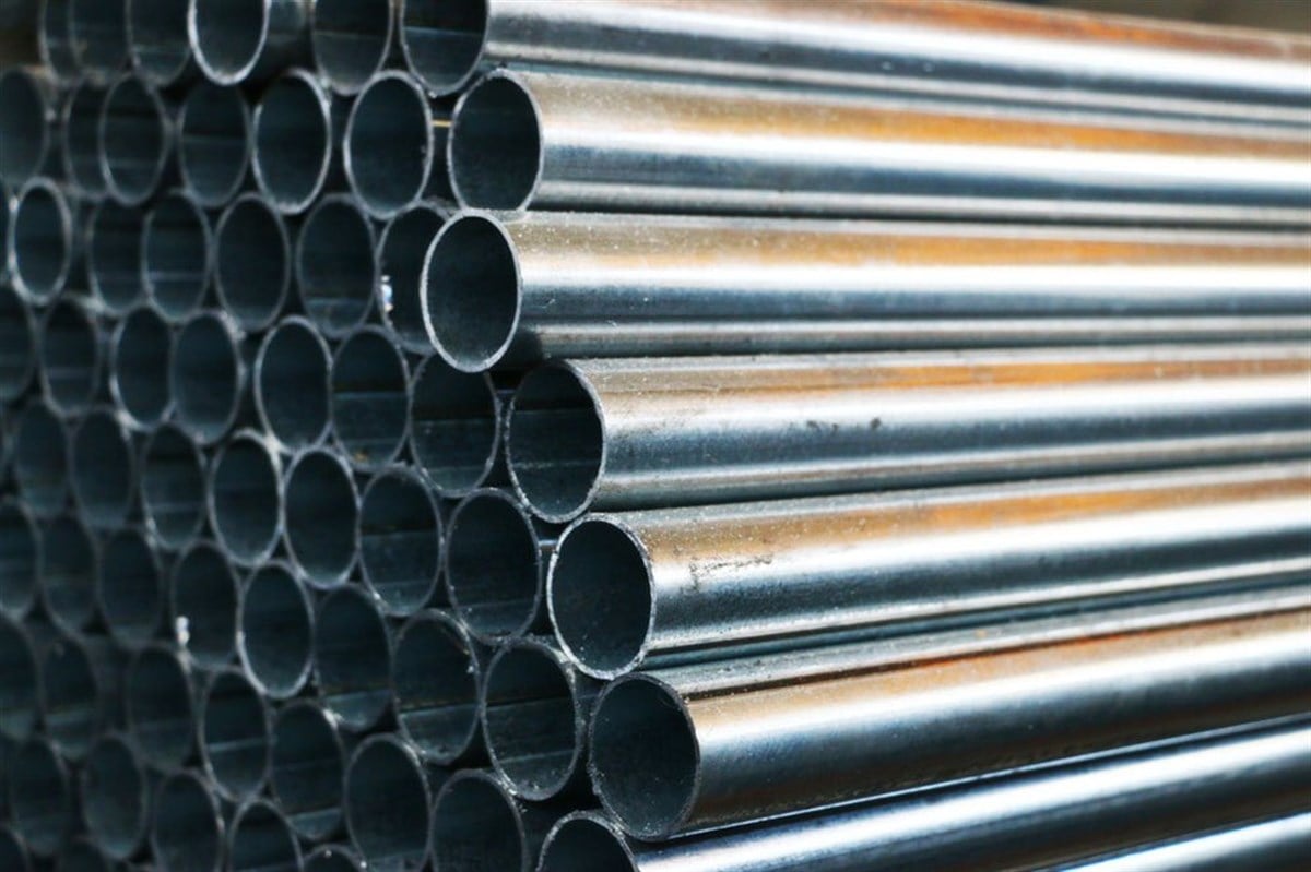 Galvaniz BoruErbosan Galvaniz Kontrüksiyon Boru Düz Uçlu Manşonsuz 6MT