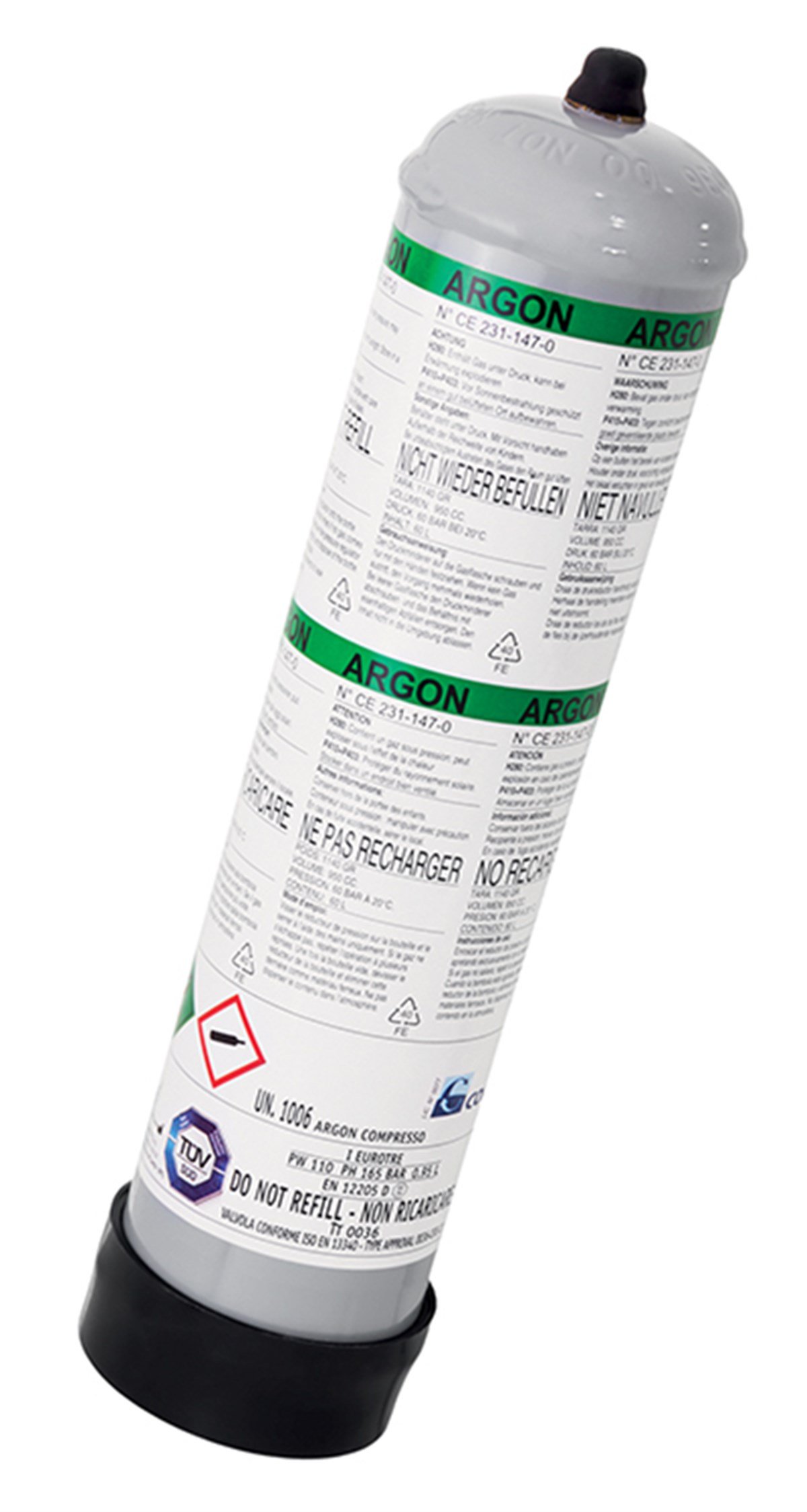 Gaz ve AksamlarDeca Mig Kaynak Argon Gaz 1LT