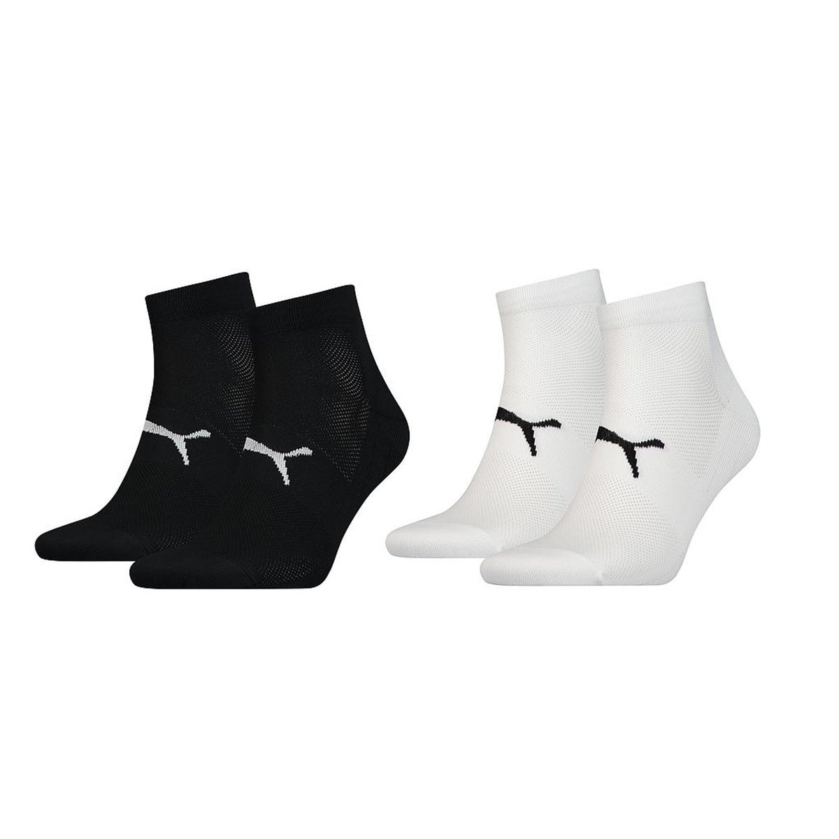 GiyimÇorap Performance Train Light Quarter Siyah/Beyaz