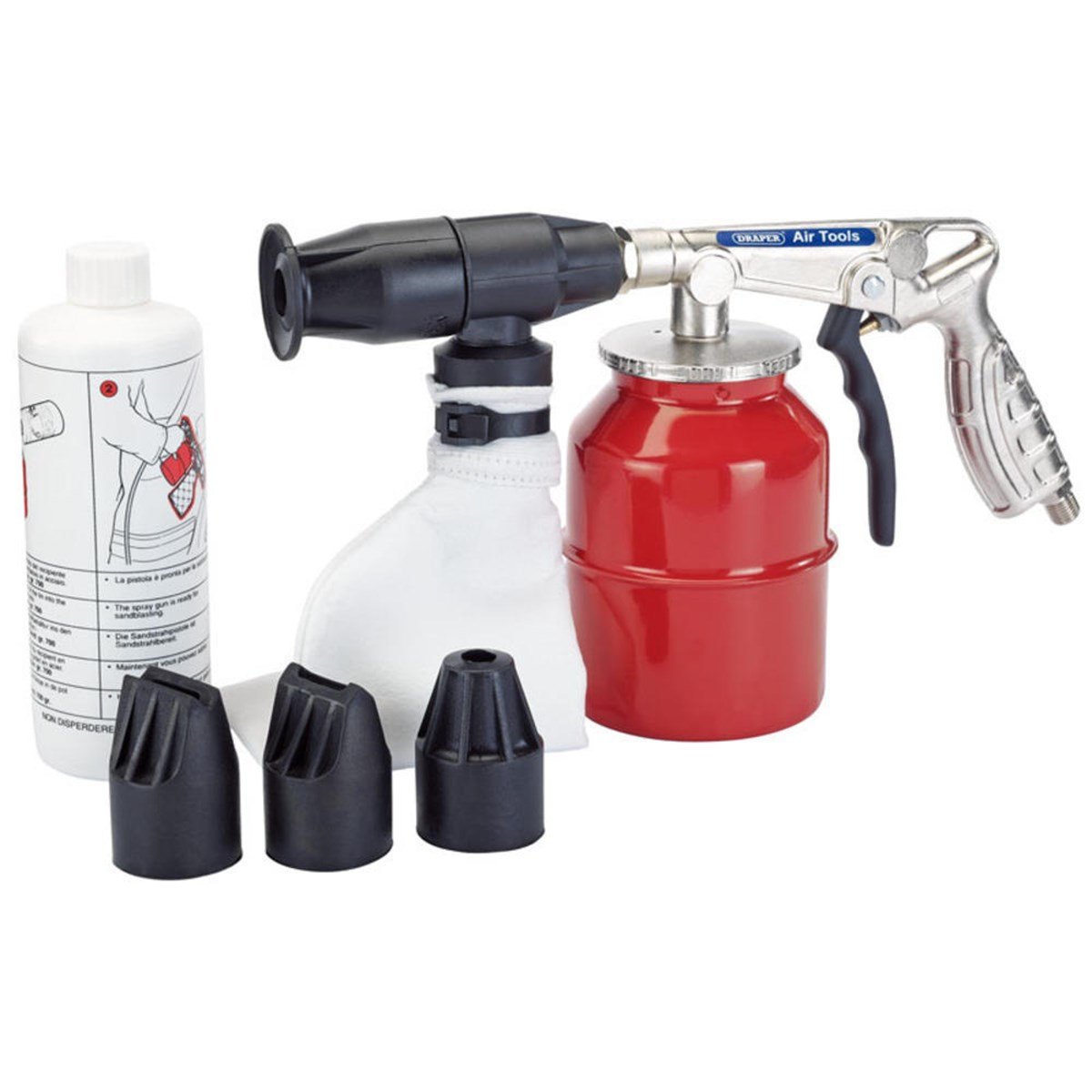 Havalı KumlamalarDraper Havalı Kum Üfleme 4.8-6.9 BAR