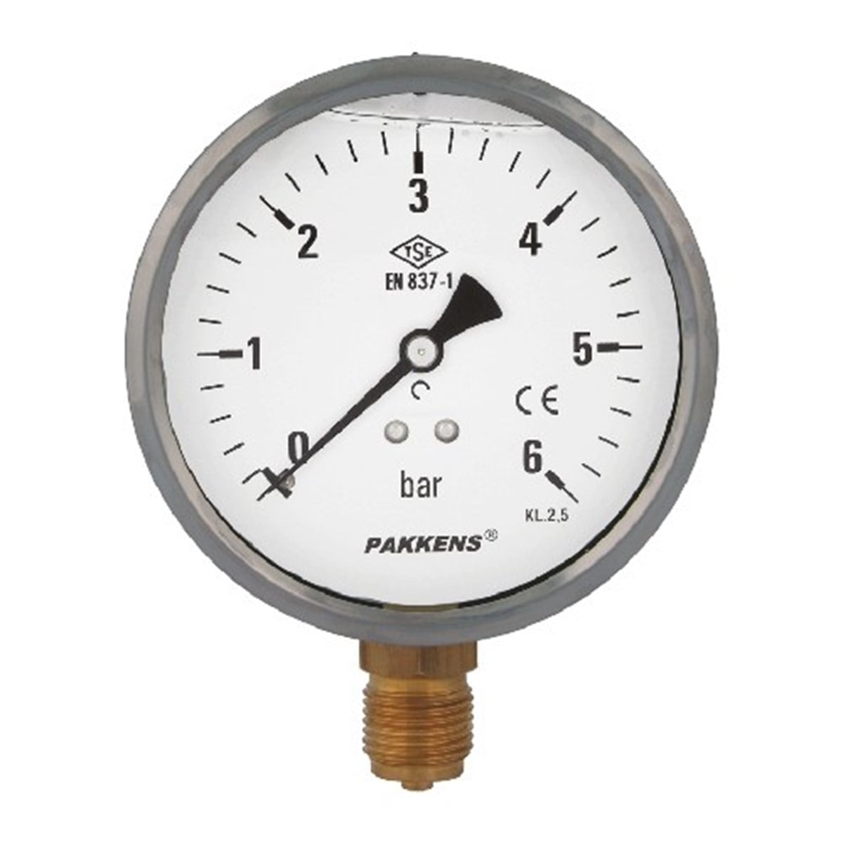 Hidrofor ve AksamlarıMax Basınç saati 1/4'' Orta Çıkışlı 0-6 Bar
