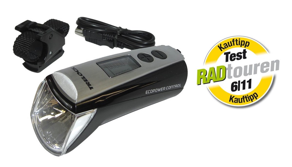 Işık ve FarTrelock Işık Ön Sarjli Led Trelock Ecopower