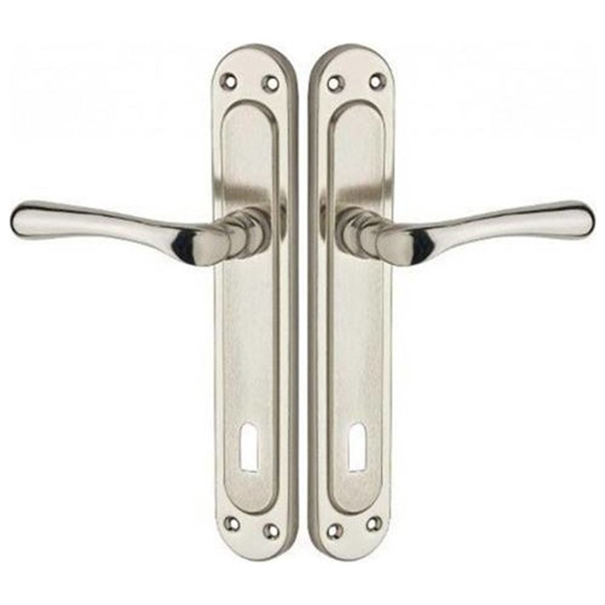 Kapı KollarıNobel Kapı Kolu Almeminyum Nikel Kumrucan