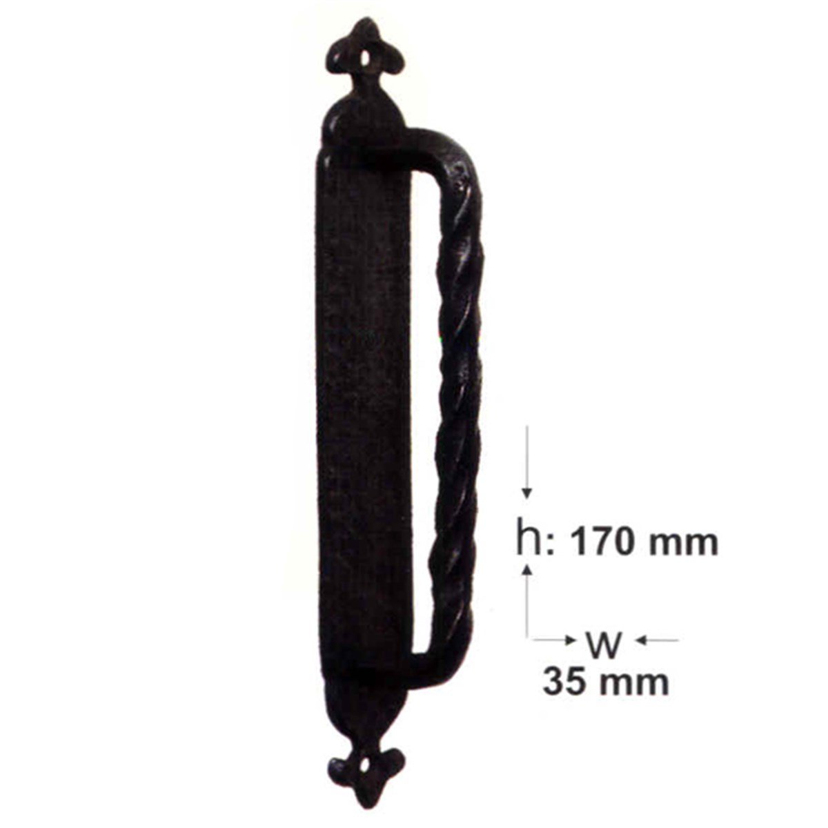 Kapı ve AksesuarYılmaz Bronz Çekme Kol Oksit 17CM