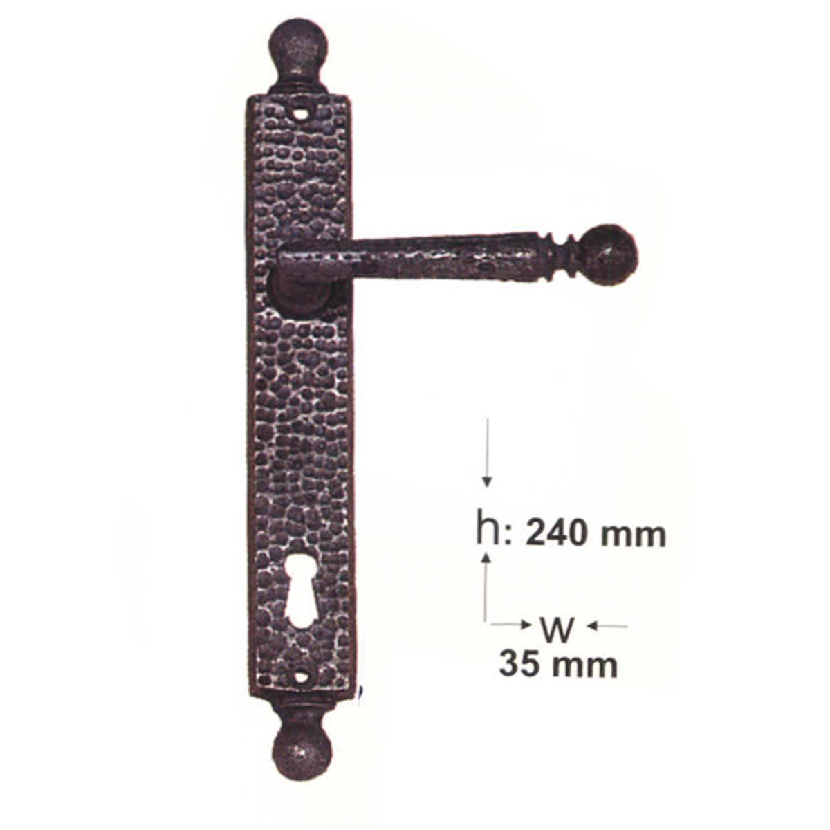 Kapı ve AksesuarYılmaz Bronz Kapı Kolu Oksit A-20