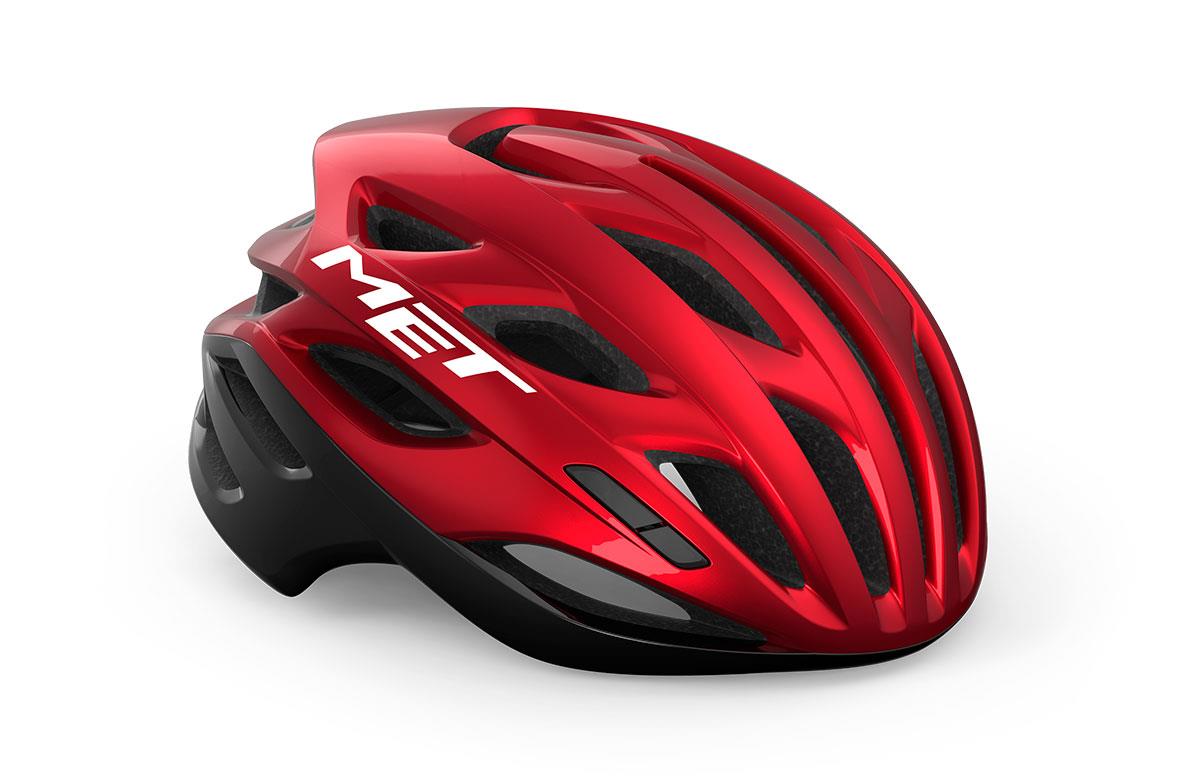 KaskMET Kask Estro Mips Kırmızı Siyah Metalik| Parlak