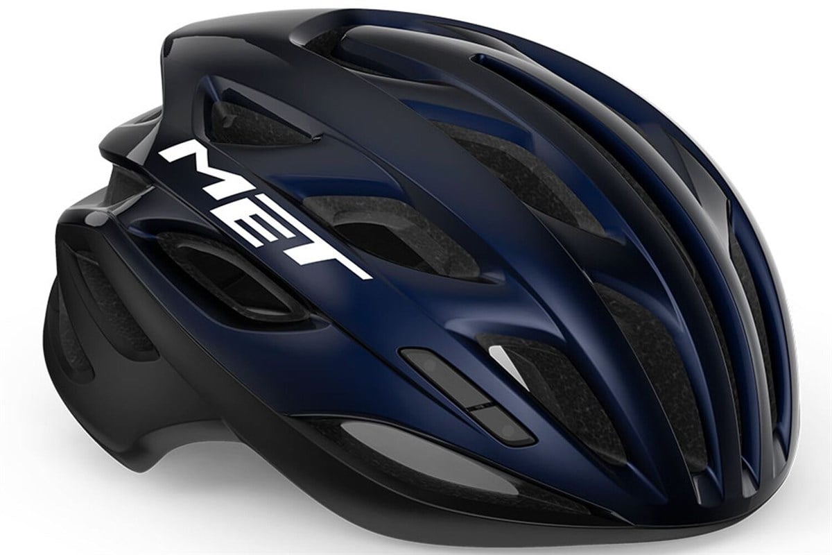 KaskMET Kask Estro Mips Mavi İnci Siyah | Parlak