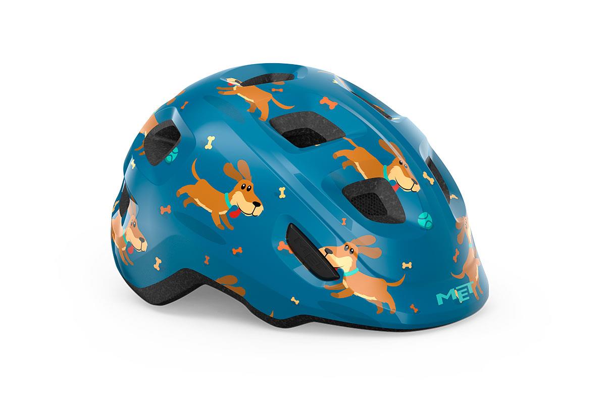 KaskMET Kask Hooray Mavi Teckel | Parlak