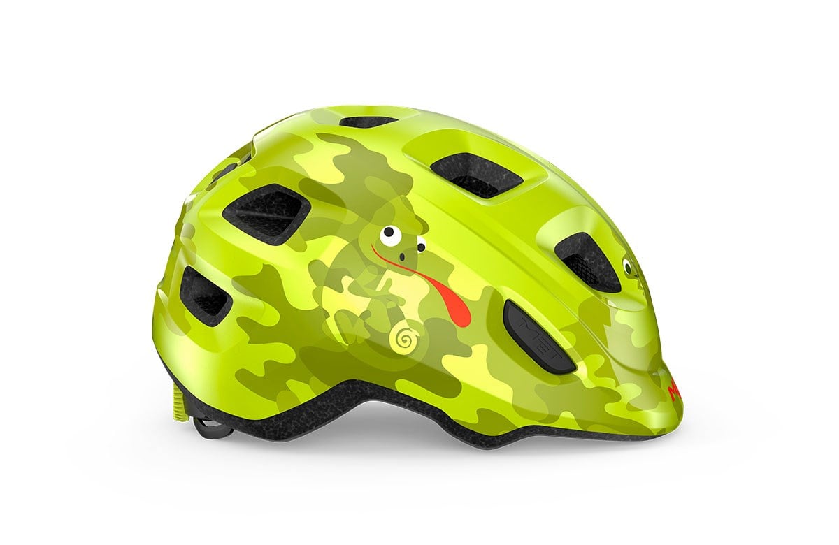 KaskMET Kask Hooray Sarı Chamaleon Parlak