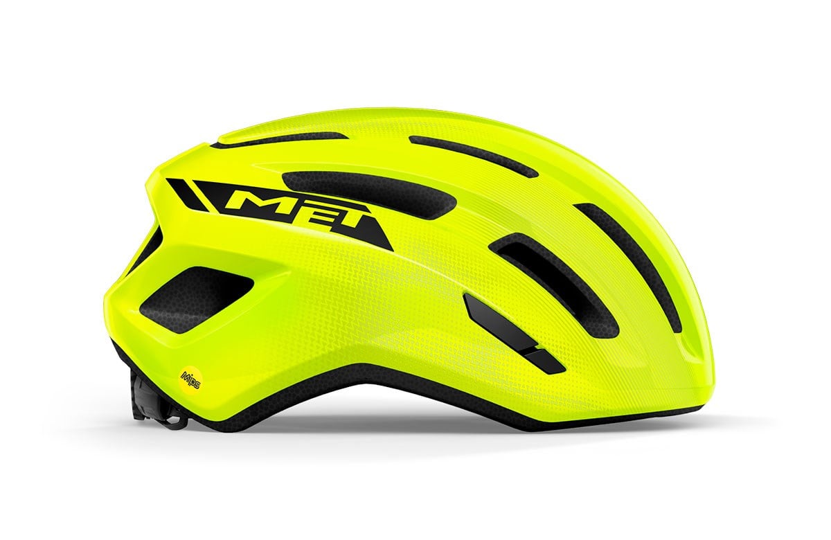 KaskMET Kask Miles Floresant Sarı | Parlak M/L