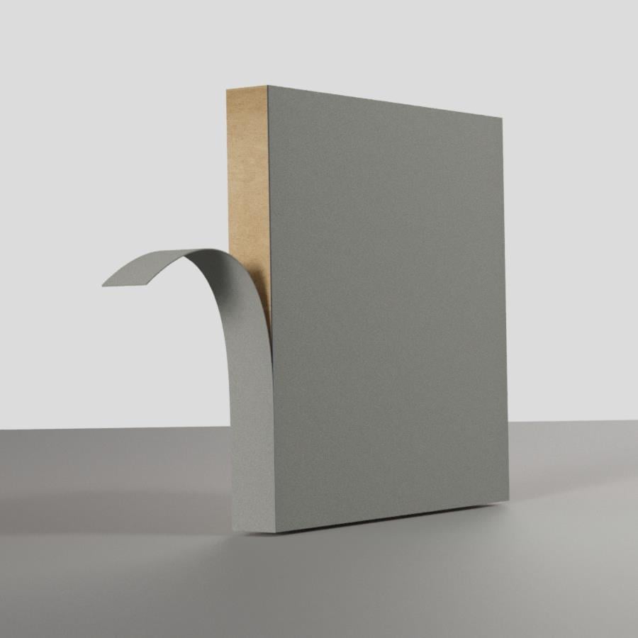 Kenar BantlarıPVC Kenar Bandı Highgloss 0.80X22MM Ekru Yeni Gri (1MT fiyatı)