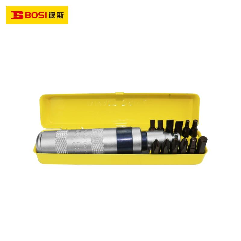 Kılavuz PaftalarBosi Tornavida Çözücu Seti Darbeli 13 Parça