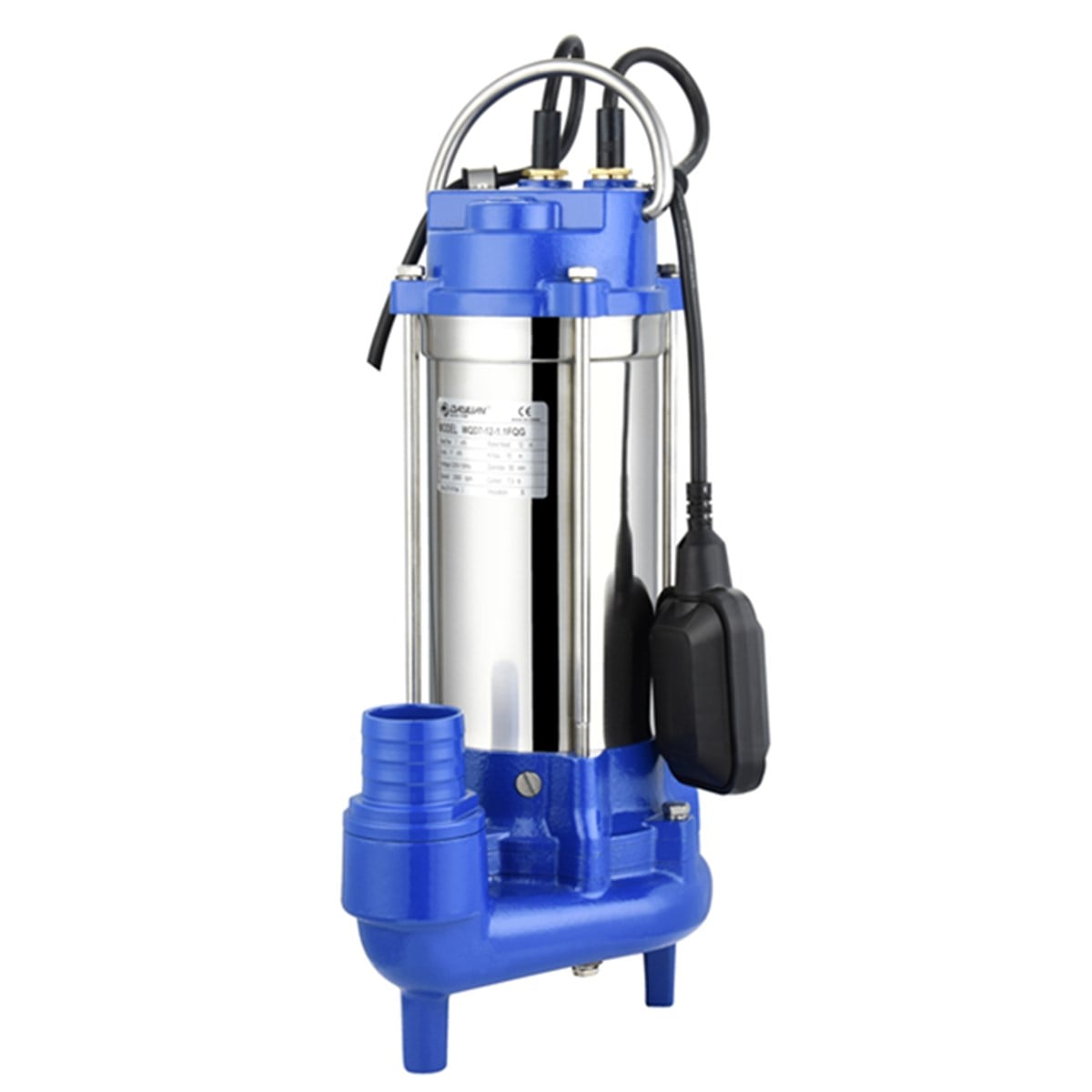 Kirli Su DalgıcıDayuan Dalgıç Kirli Su Parçalayıcılı 2 HP 2'' 16 MT