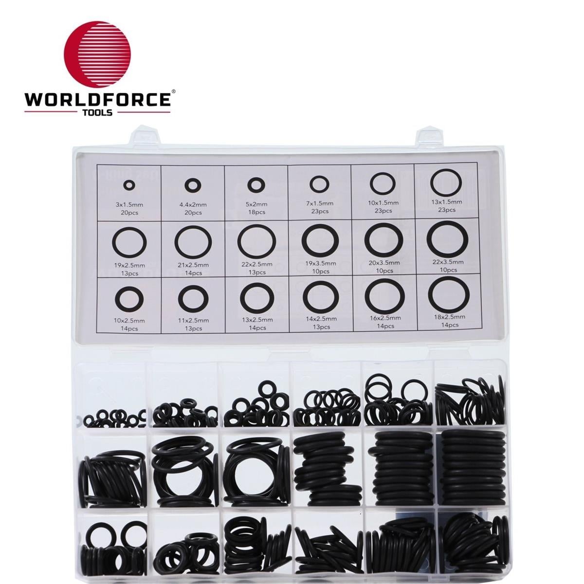 Klips ve SegmanlarWorld Force O-Ring Seti 279 Parça