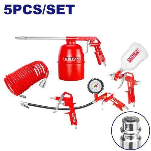 Kompresör AksesuarlarıEmtop Hava Hortum Seti 5 Parça