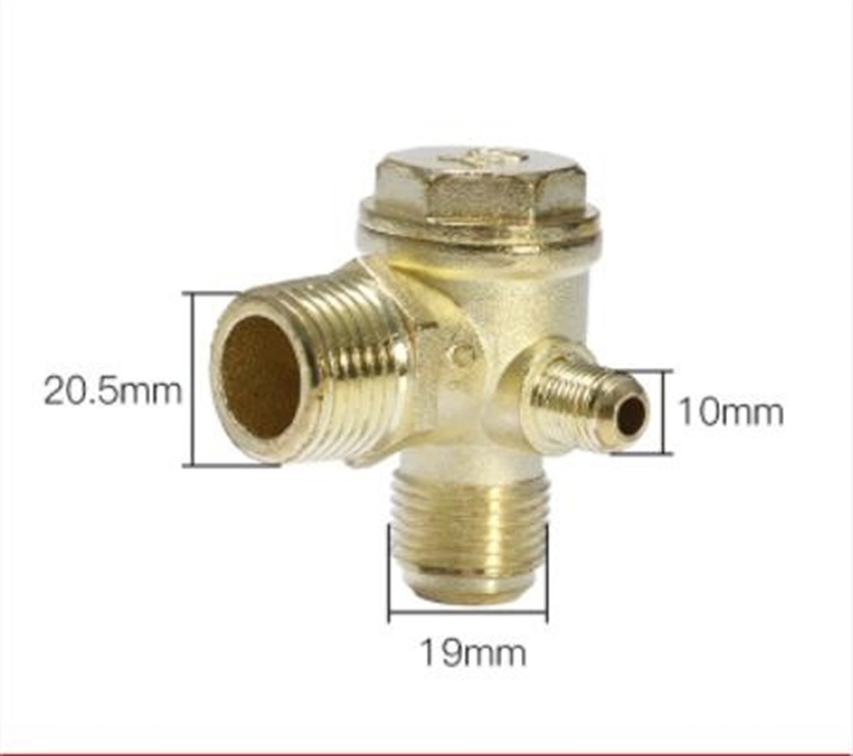 Kompresör AksesuarlarıMax Çek Valviti 1/2X3/4 Hava İçin