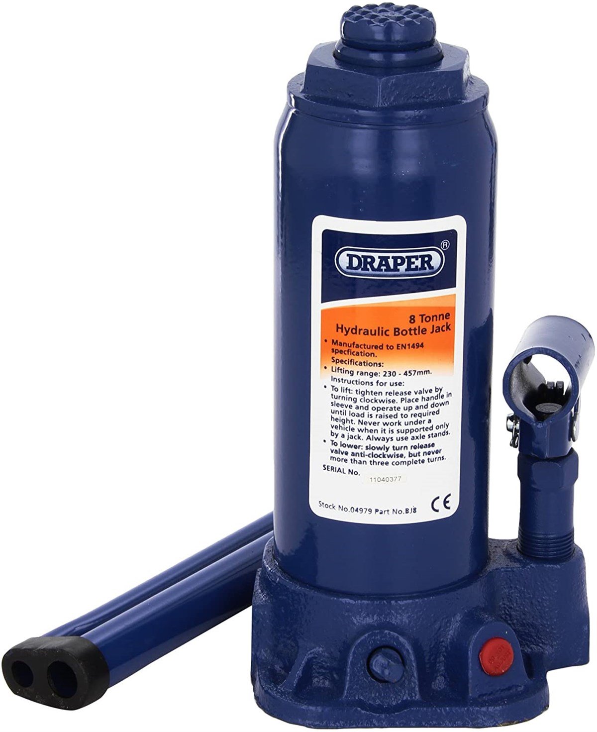 KrikolarDraper Oto Hidrolik Kriko Şişe Tip 8Ton