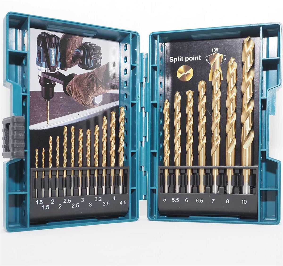 Metal DelmeMakita Maklok Uç Metal Delici Set (19AD/PK)