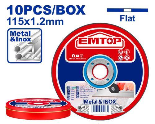 Metal Taşlama/KesmeEmtop Demir Kesici Inox