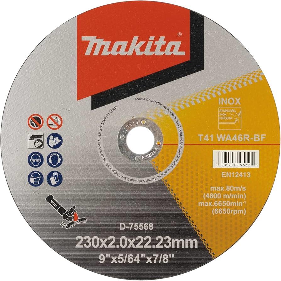 Metal Taşlama/KesmeMakita Kesıcı Demir İnce Spiral 230X2X22.23MM