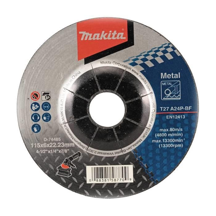 Metal Taşlama/KesmeMakita Yontucu Demir Spiral 115X6X22.2MM
