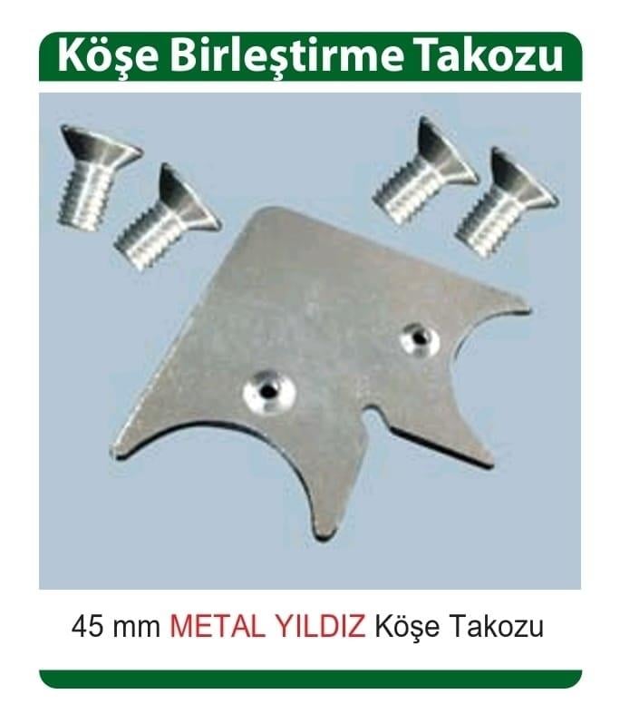 Mobilya GurubuÜstün Metal Kose Takozu Yıldız