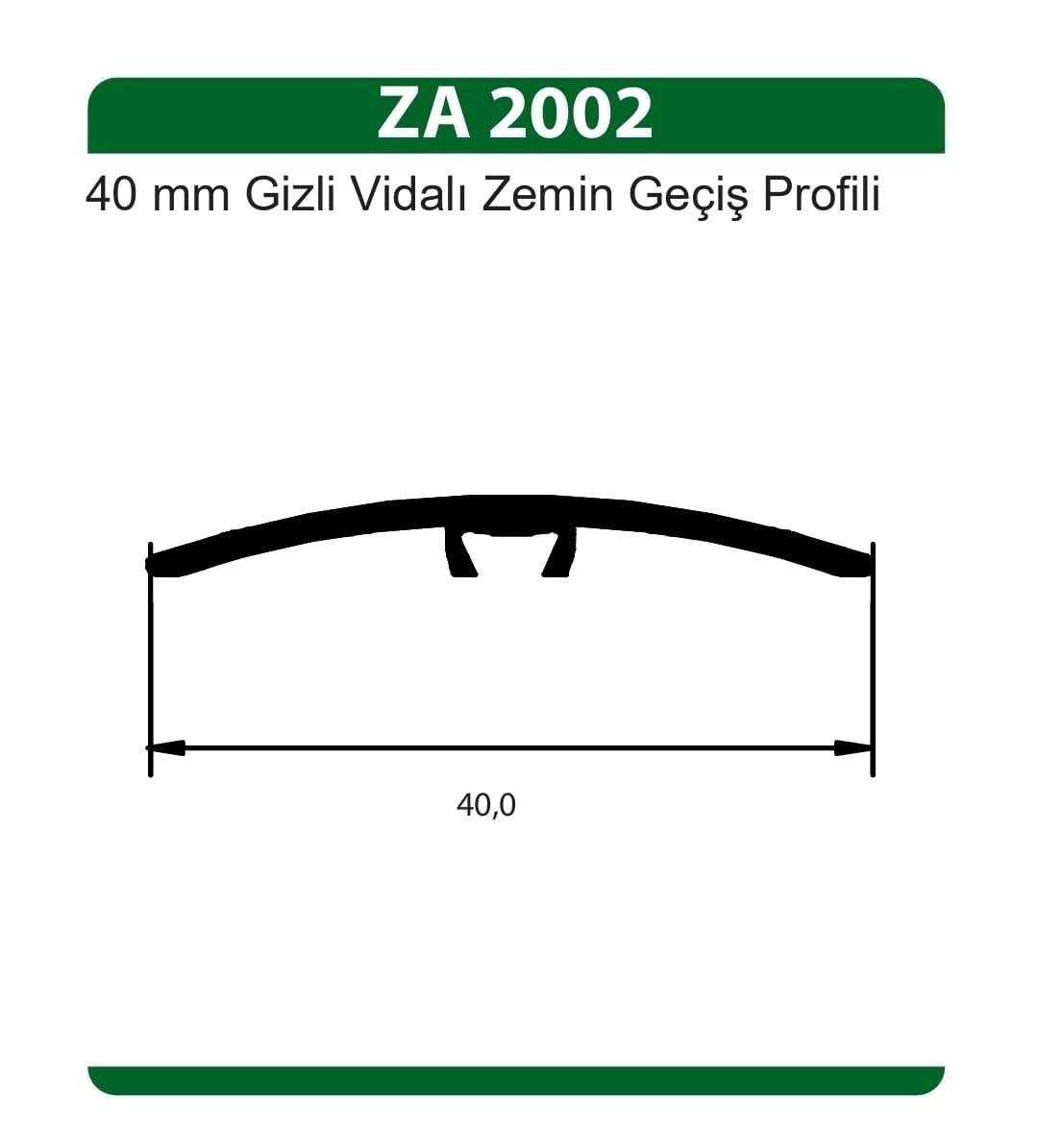Mobilya GurubuÜstün Parke Geçiş Profili 2.70 Metre Mat Krom