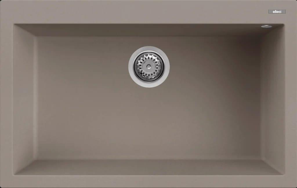 Mutfak EvyeleriElleci Granit Evye Tek Göz Easy 485 100x50 Siyah 40