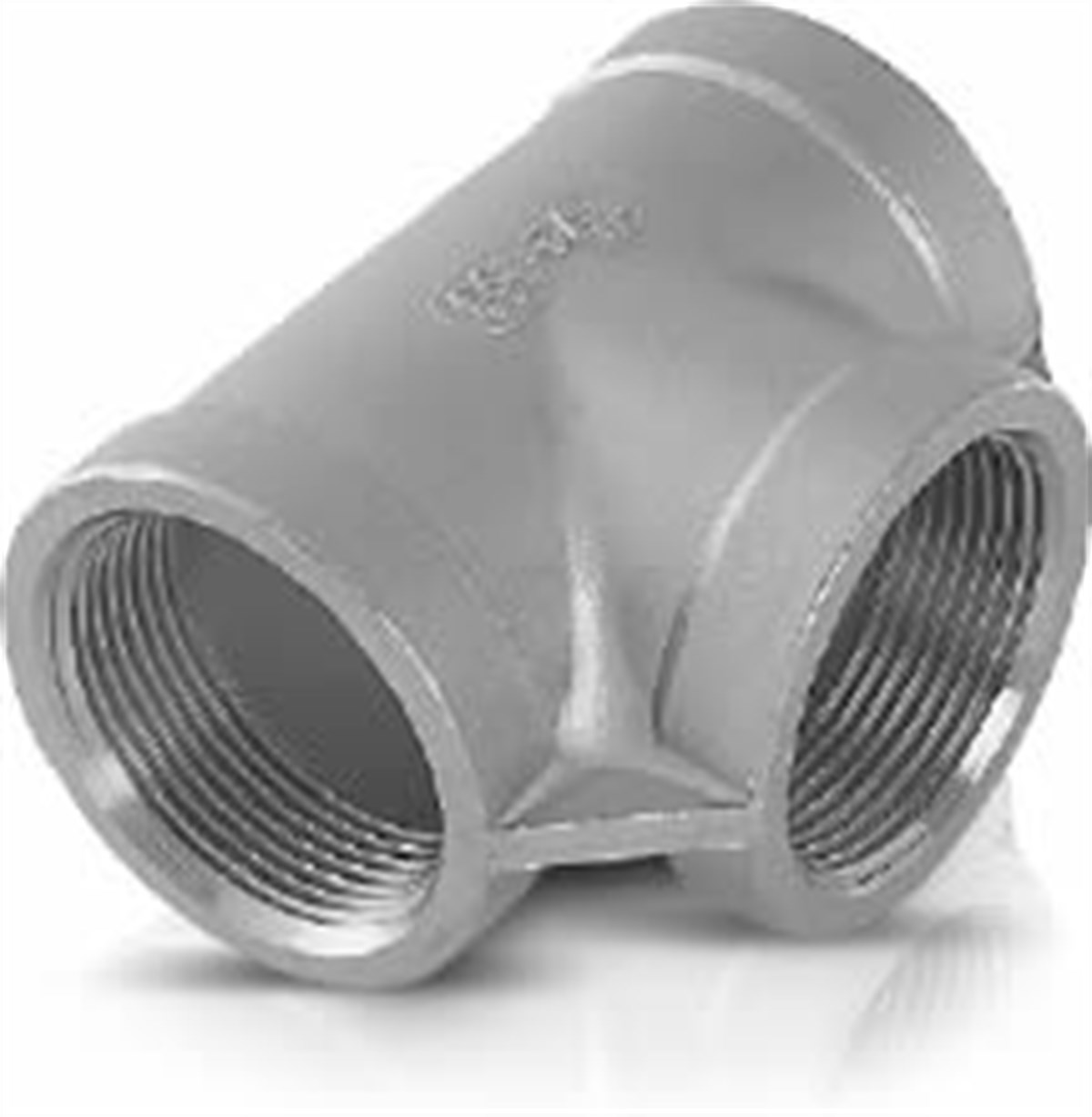 Paslanmaz Boru AksesuarlarıBorşen Paslanmaz Eşit Tee Dişli 150 Lbs 304