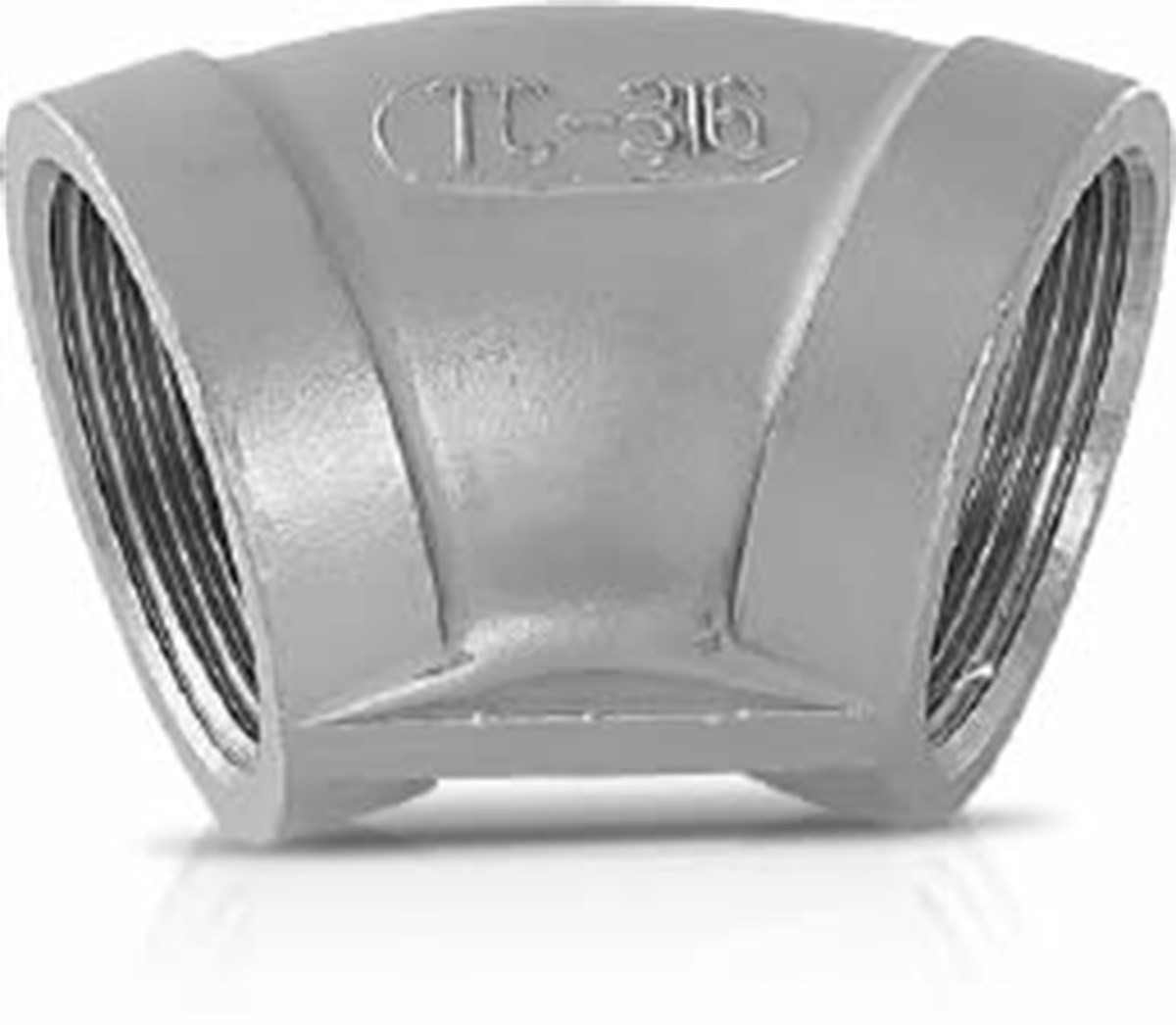 Paslanmaz Boru AksesuarlarıBorşen Paslanmaz Dirsek Dişli 150Lb 450 316