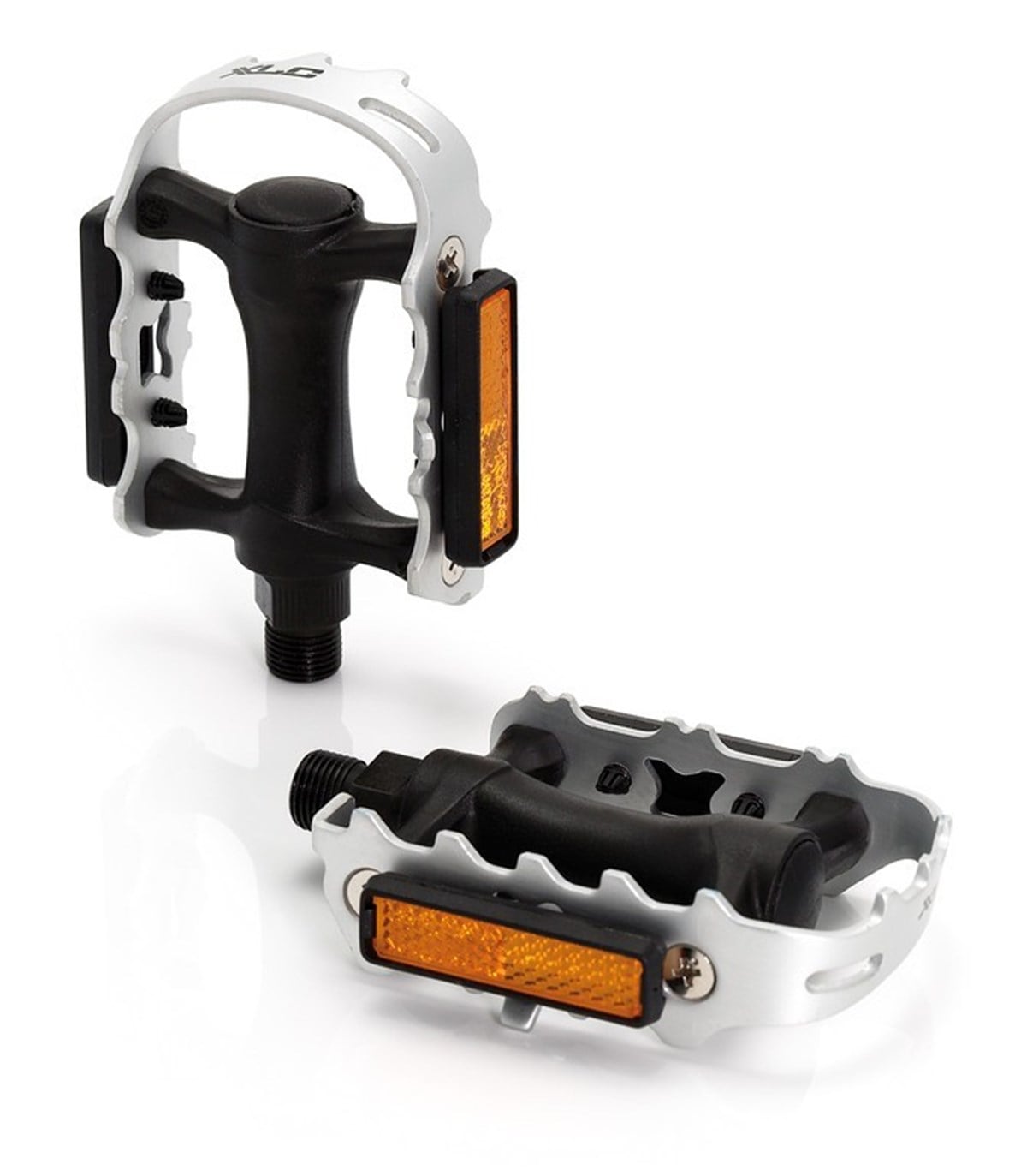 PEDAL DAG XLC NORMAL PLASTIK PD-M01 SIYAH/GRI