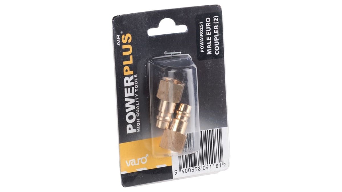 Rektuş ve UcPowerplus Rektuş Parcası Rekor Ucu Dişi+Erkek 1/4''