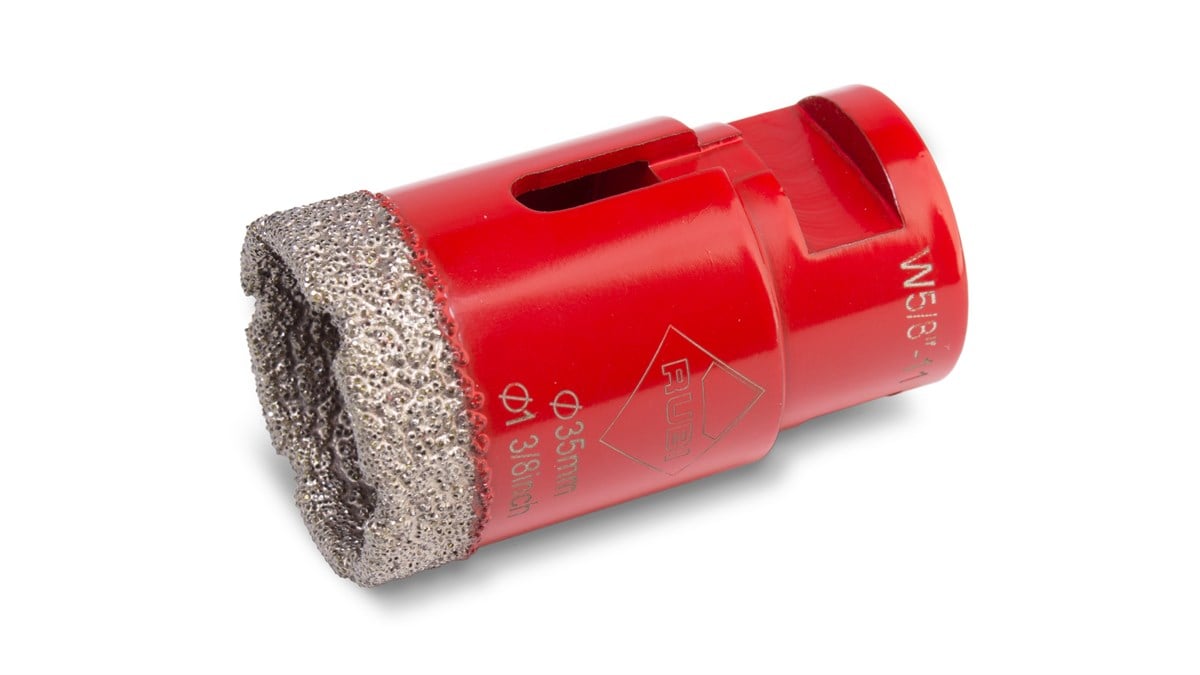 Seramik DelmeRubi Elmas Delme Ucu Kuru Spiral/Matkap