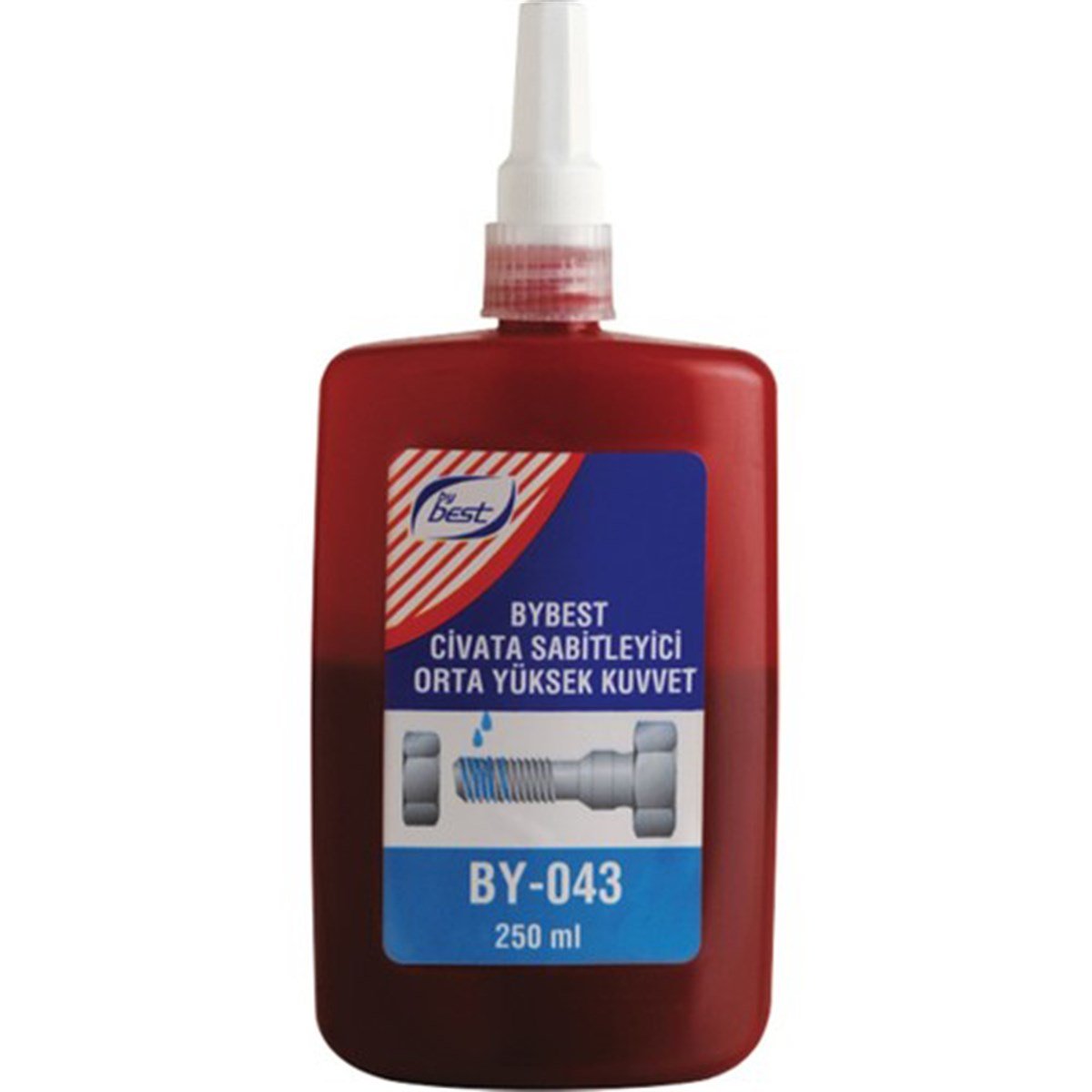 Sıvı YapıştırıcılarBybest Civata Sabitleyici Orta-Yüksek Kuvvet 10 ML