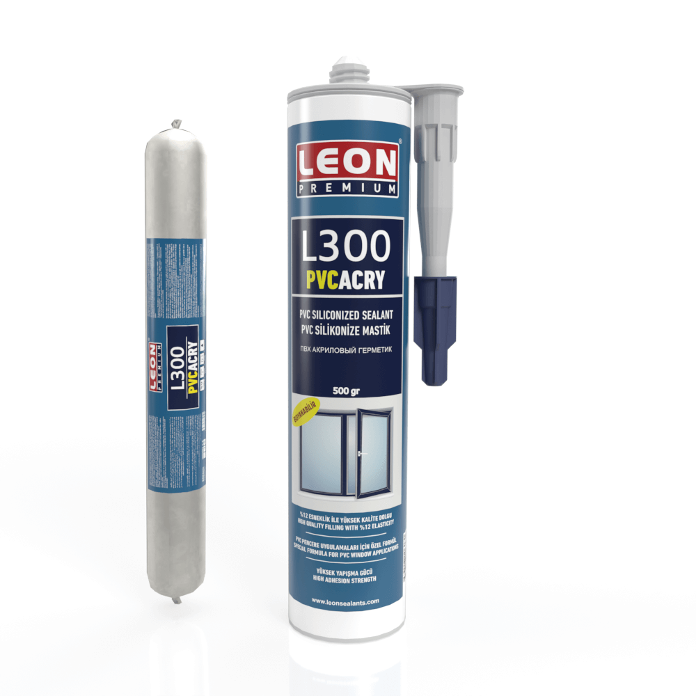 Sıvı YapıştırıcılarLeon Silikonize L300 Mastik 500 GR