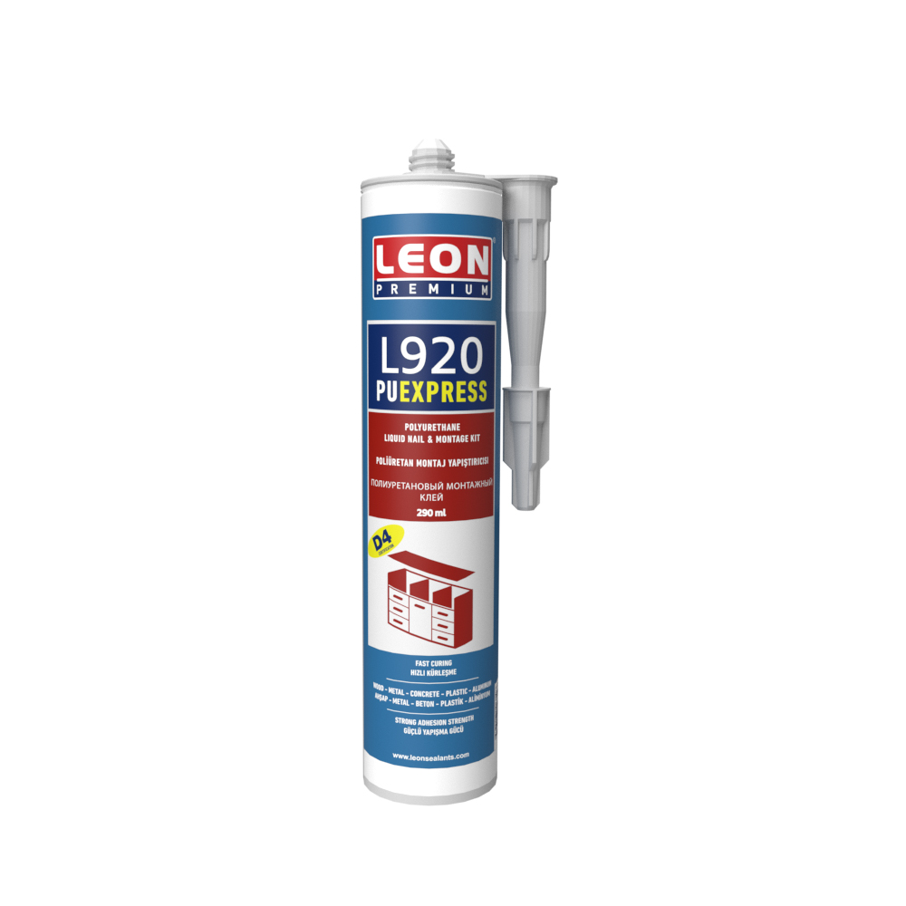 Sıvı YapıştırıcılarLeon Yapıştırıcı PU L920 Sıvı Çivi 400GR