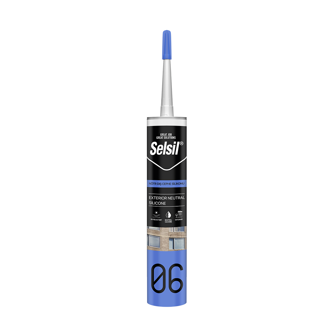 Sıvı YapıştırıcılarSilikon Nötr Dış Çephe 300 ML