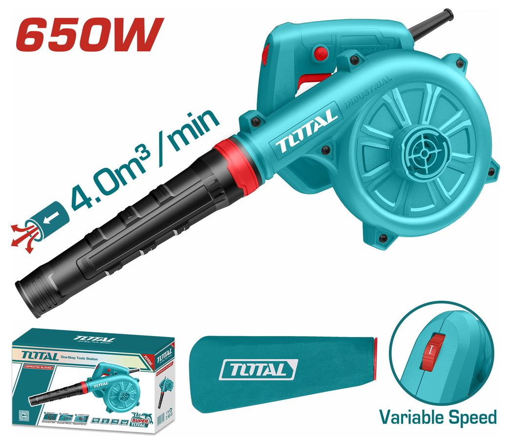 Soğuk/Sıcak Hava ÜfleyicilerTotal Hava Üfleyici Elektrikli Hız Kontrollü 650W