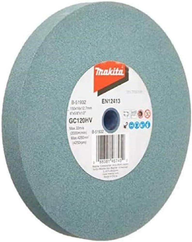 Taşlama AksesuarlarıMakita Taşlama Yedek Taşı 150X166X12.7 Gc120H