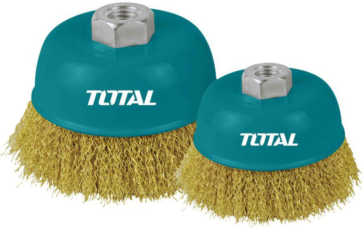 Tel FırçaTotal Tel Fırça Kupa M14  125MM