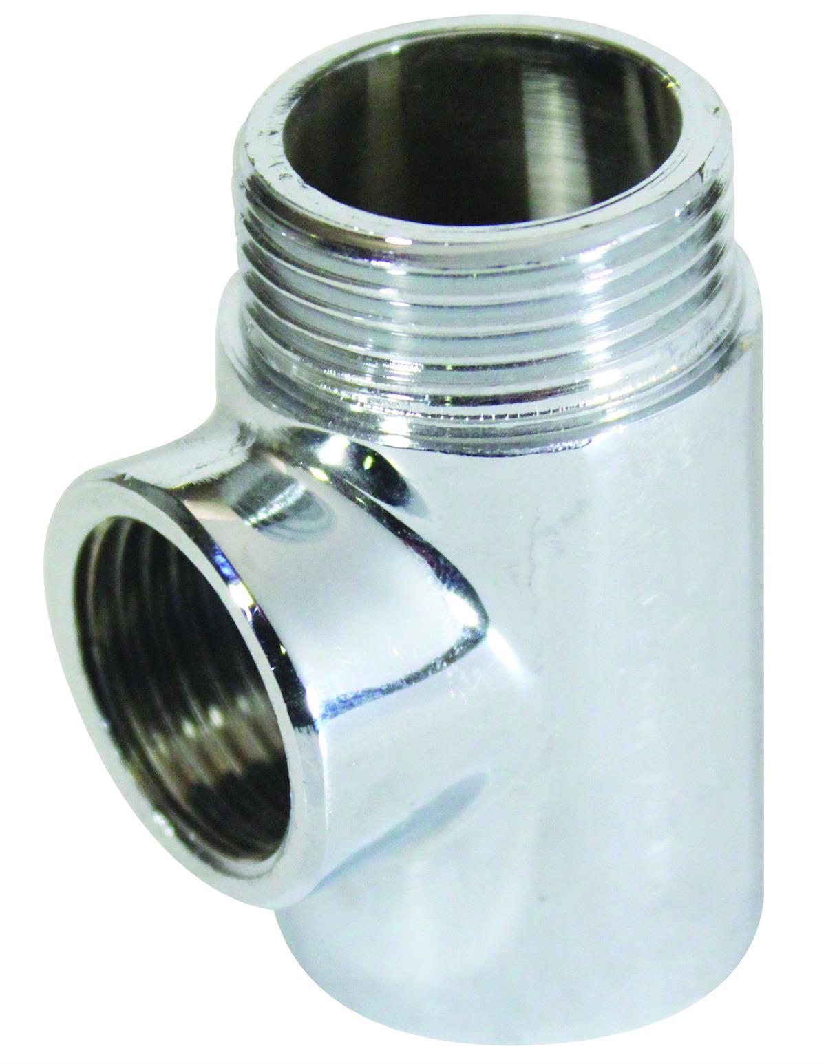 Tesisat MalzemeleriCandan Delikli Uzatma Krom 1/2''