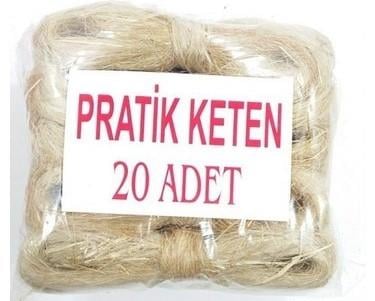 Tesisat MalzemeleriTesisatcı Ketenei Pratik ( Pk 20 Adet )