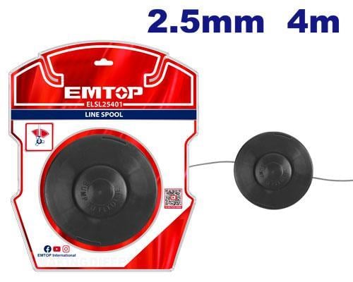 Tırpan Sicim/BıçakEmtop Tırpan Sicim Makarası 2.5MMX4 Metre